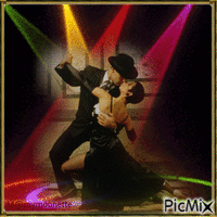 le tango - Gratis animeret GIF