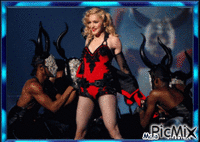 Madonna - Bezmaksas animēts GIF
