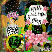 Write your own Story! анимиран GIF