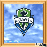 FC SEATTLE SOUNDERS - FOOTBALL TEAM - Gratis animeret GIF