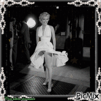 HD diaporama femme(Marilyn Monroe) - Nemokamas animacinis gif