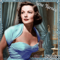 Schauspielerin der 1940er Jahre - GIF animé gratuit