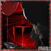 pennywise----IT animovaný GIF