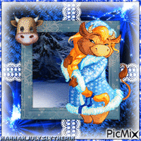 {{Wintery Cow}} 动画 GIF