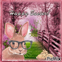 easter bunnies - Ingyenes animált GIF