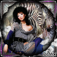 zebras animovaný GIF