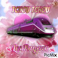 tchou tchou les rageux TGV style - GIF animate gratis