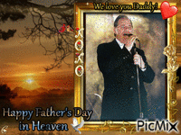 Father's Day in Heaven geanimeerde GIF