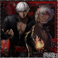 King of Fighters K 动画 GIF