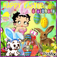 Happy Easter Betty Boop