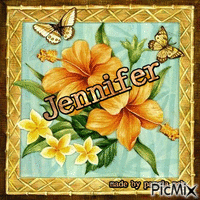 Jennifer 3 - Animovaný GIF zadarmo
