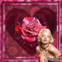 Marilyn Monroe ❣ animuotas GIF