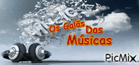 OS  GALÃS  DAS  MÚSICAS - Безплатен анимиран GIF