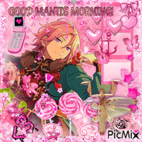 GOOD MANTIS MORNING GIF animé