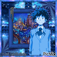 ♦Izuku Midoriya in Blue♦
