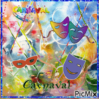 Carnaval - GIF animado grátis