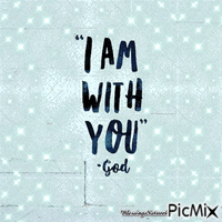 I am with you - GIF animé gratuit