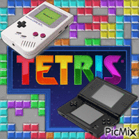 Tetris - GIF animado grátis