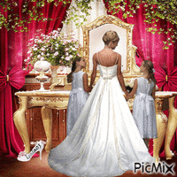 The wedding анимирани ГИФ