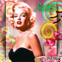 Marilyn анимированный гифка