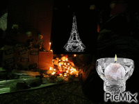 Pray for Paris - Free animated GIF