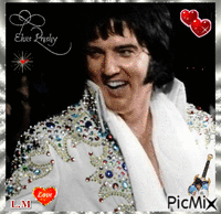 Elvis Presley - GIF animé gratuit