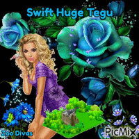 Swift Huge tegu - Darmowy animowany GIF