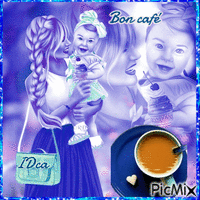 Bon café maman chérie animovaný GIF