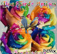 Boa Tarde Amigos - Δωρεάν κινούμενο GIF