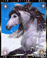 jolie cheval féerique Animated GIF