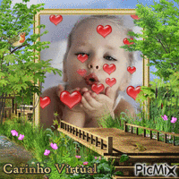 Carinho virtual - Zdarma animovaný GIF