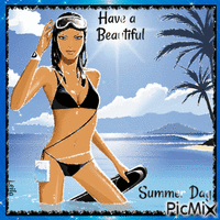 Have a Beautiful Summer Day 6 - GIF animé gratuit