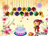 Felice Compleanno - Ücretsiz animasyonlu GIF