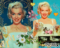 Diamants Marilyn animovaný GIF