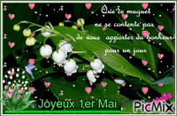 joyeux 1er mai - Безплатен анимиран GIF