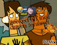 geeked off total drama fentanyl animeret GIF