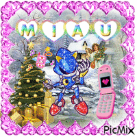 Sonic Miau - 無料のアニメーション GIF