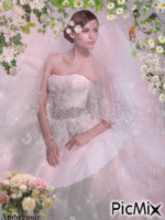 la mariée d'avril - Безплатен анимиран GIF