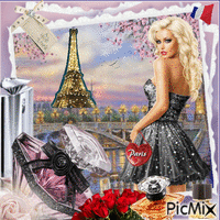 Paris und Parfüm - GIF animé gratuit