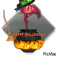 halloween lil rhaast - GIF animé gratuit