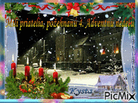 4. Advent - Ingyenes animált GIF