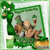 Happy St. Patricks Day animovaný GIF