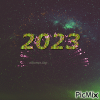 Happy New Year 2023 animuotas GIF