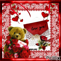 mom- valentines-bears анимирани ГИФ