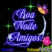 Boa Noite amigos - Бесплатный анимированный гифка