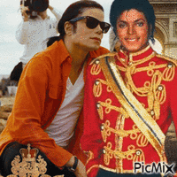 Michael Jackson. animovaný GIF