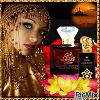 Parfum oriental - Бесплатный анимированный гифка
