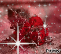 roses - GIF animé gratuit