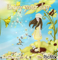 Enjoy your day アニメーションGIF