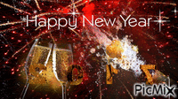 Happy New Year 2017 - GIF animé gratuit